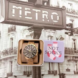 Fossil BQM2493 Bannon Multifunction Gold-Tone Stainless Steel Men's Watch